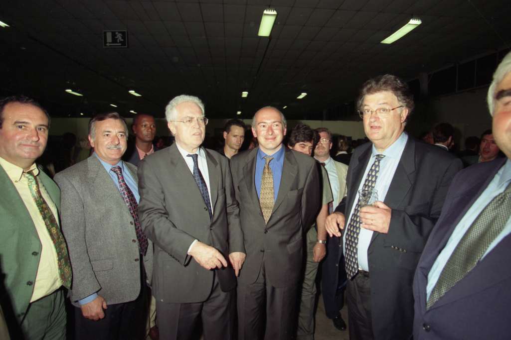 1997 Visite de Lionel Jospin, alors député de la Haute-Garonne. AMM, 652W20