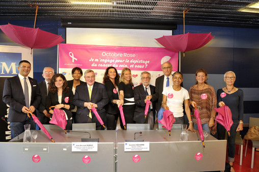 La Ville de Montpellier s'engage auprès d'Octobre Rose pour le dépistage du cancer du sein