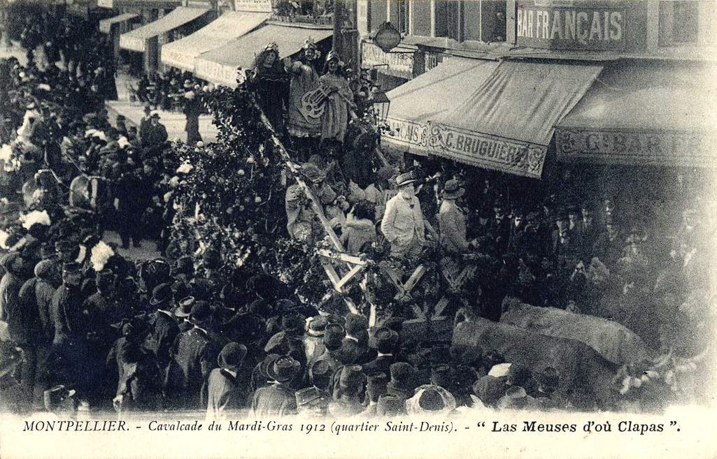 Carnaval de Montpellier, vers 1900, 6Fi 684