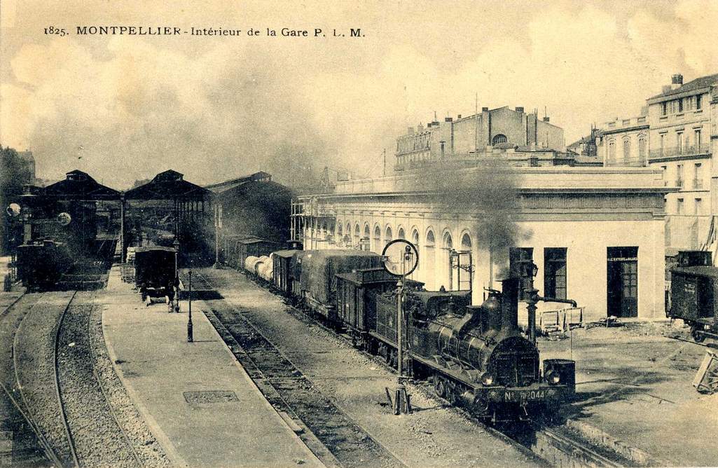 Gare Saint-Roch, vers 1900, 6Fi 209