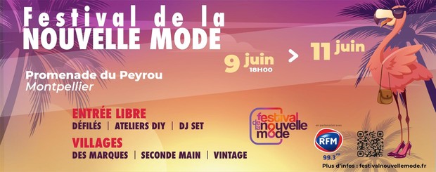 Le premier Festival de la Nouvelle Mode d’Occitanie du 9 au 11 juin 2023 à Montpellier