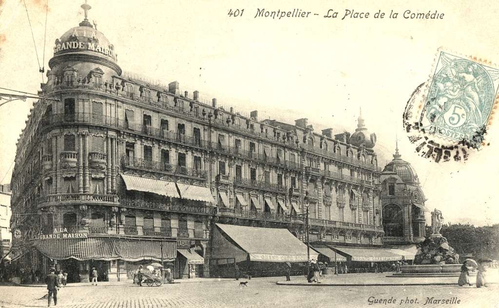 Place de la comédie, vers 1900, 6Fi 603