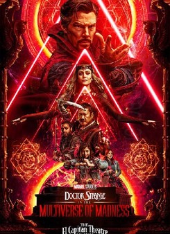 A l'affiche du cinéma de la Maison pour tous Louis Feuillade : Docteur Strange in the multiverse of madness 
