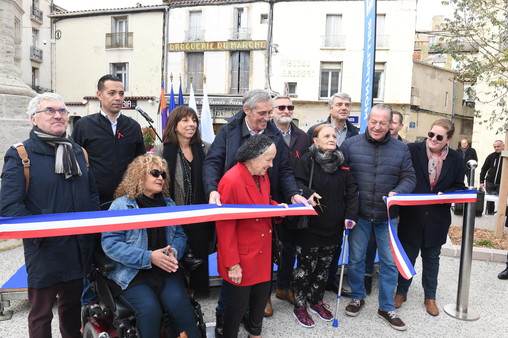 Inauguration de la Place Laissac