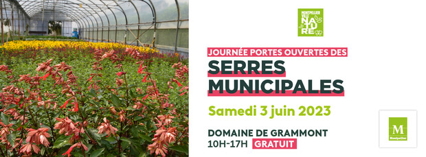 Journée portes ouvertes aux serres municipales du Domaine de Grammont