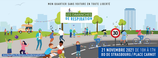 « Dimanches de respiration » : deuxième édition ce 21 novembre sur le boulevard de Strasbourg et la place Carnot