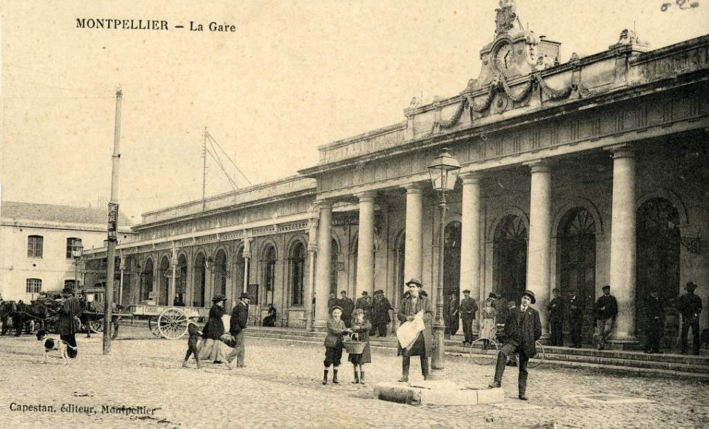 Gare Saint-Roch, vers 1900, 6Fi 200