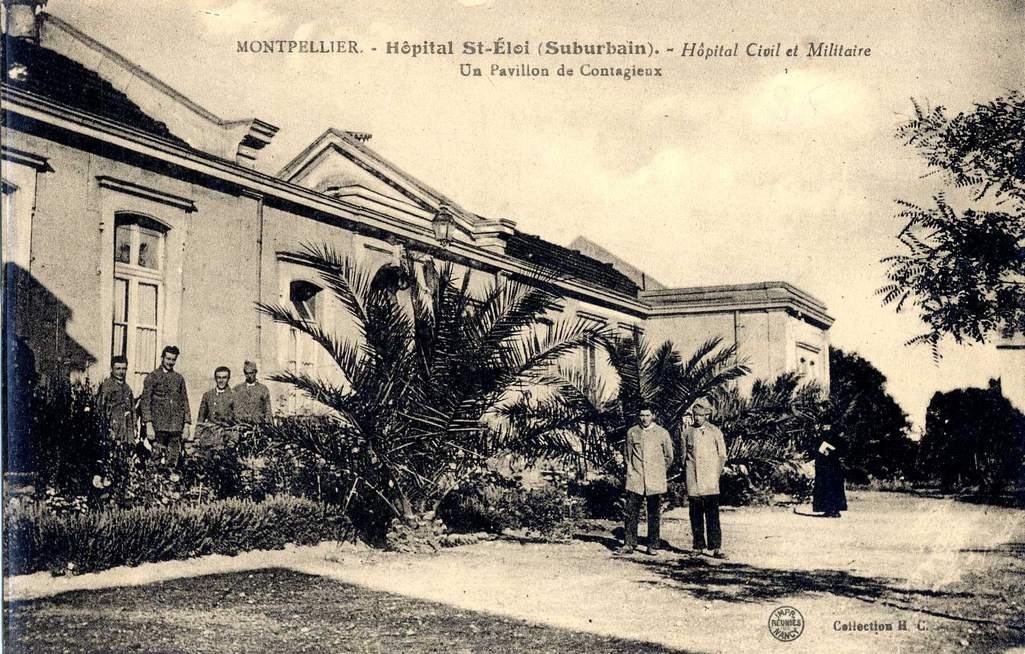 Hôpital Saint-Eloi (Suburbain),vers 1900, 6Fi 314