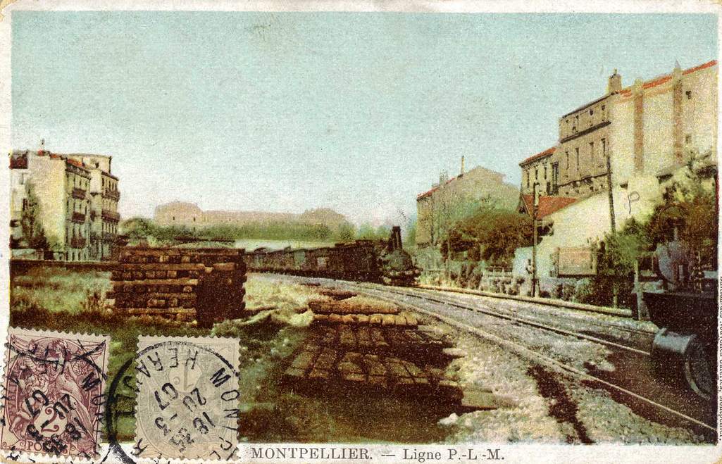 Gare Saint-Roch, vers 1900, 6Fi 56