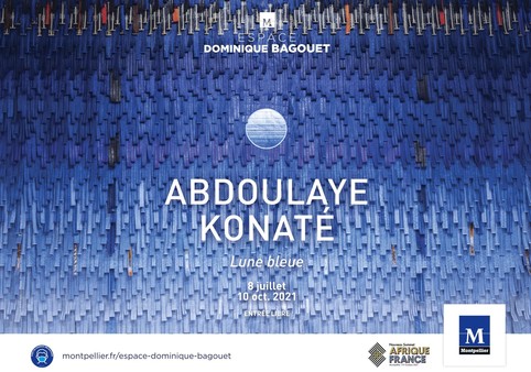 Exposition "Abdoulaye Konaté – Lune bleue"