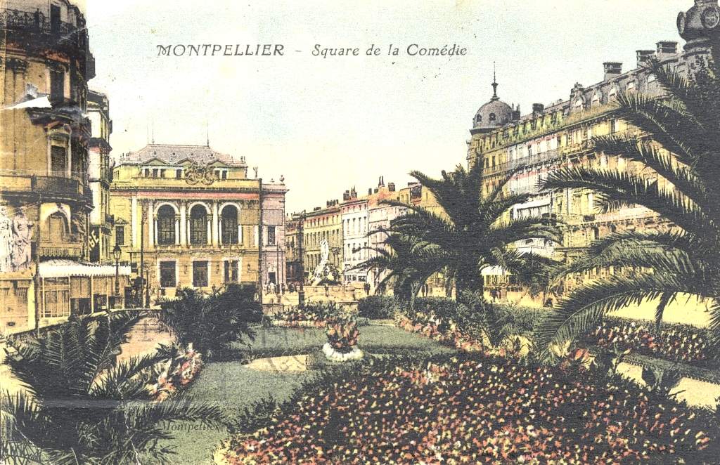 Square de la Comédie, vers 1900, 6Fi13