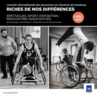 La Ville de Montpellier mobilisée pour la Journée internationale des personnes en situation de handicap
