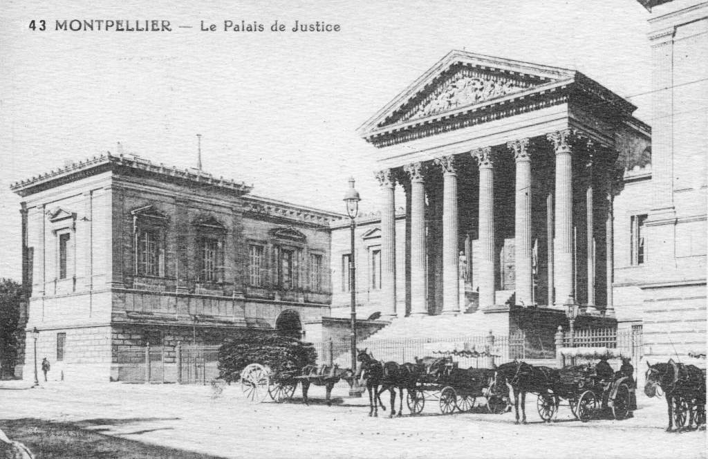 Palais de justice, vers 1900, 6Fi 35