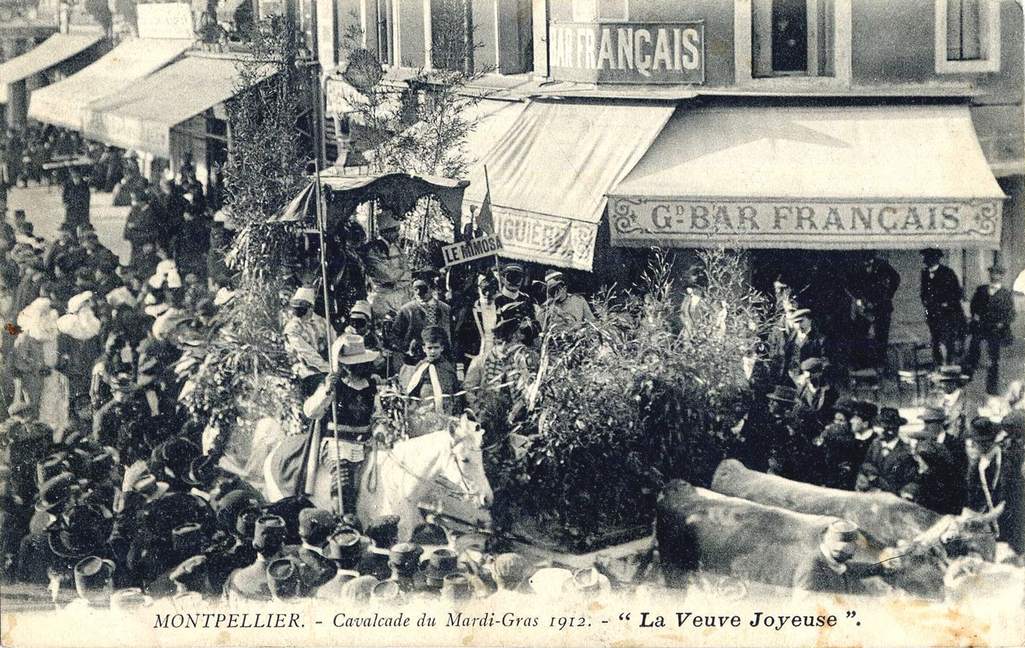 Carnaval la veuve joyeuse, vers 1900, 6Fi 683