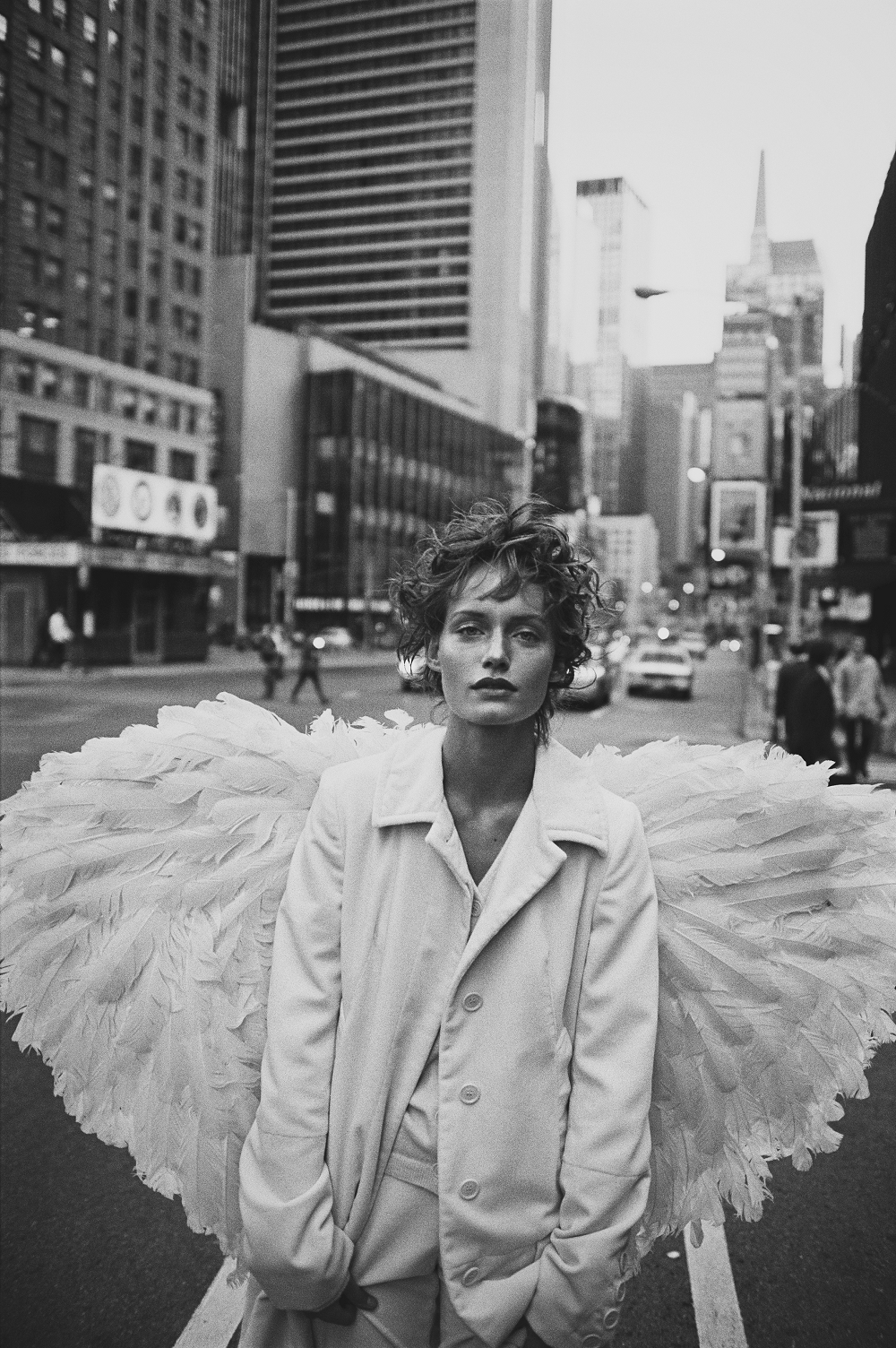 Peter Lindbergh, Amber Valetta, New York 1993