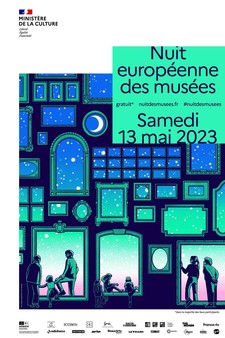 Programmation exceptionnelle samedi 13 mai 2023 a l'occasion de la Nuit Européenne des Musées