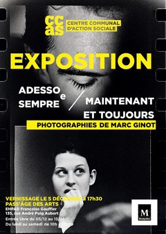 Exposition « Adesso e sempre / Maintenant et toujours » à l'Ehpad Françoise Gauffier du 5 décembre au 13 janvier 2024