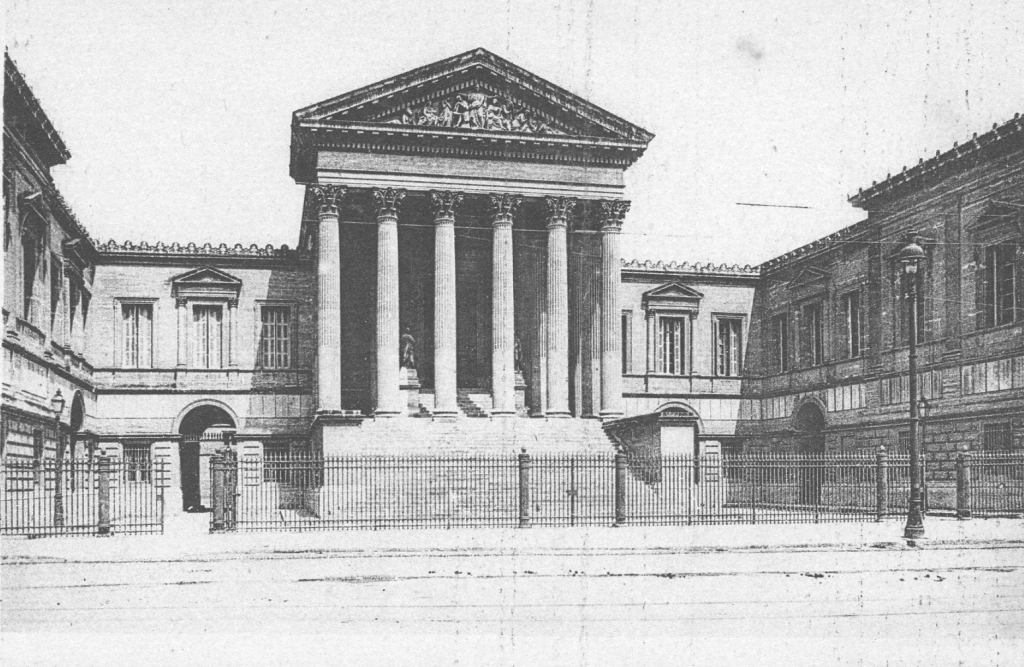 Palais de justice de Montpellier, vers 1900, 6Fi 29