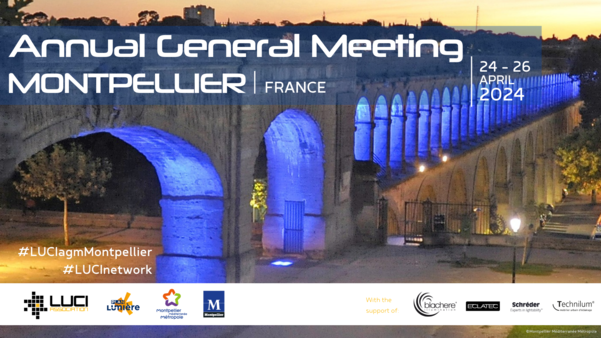 Plus de 70 villes du monde entier réunies à Montpellier du 24 au 26 avril 2024 pour parler de l'éclairage urbain de demain