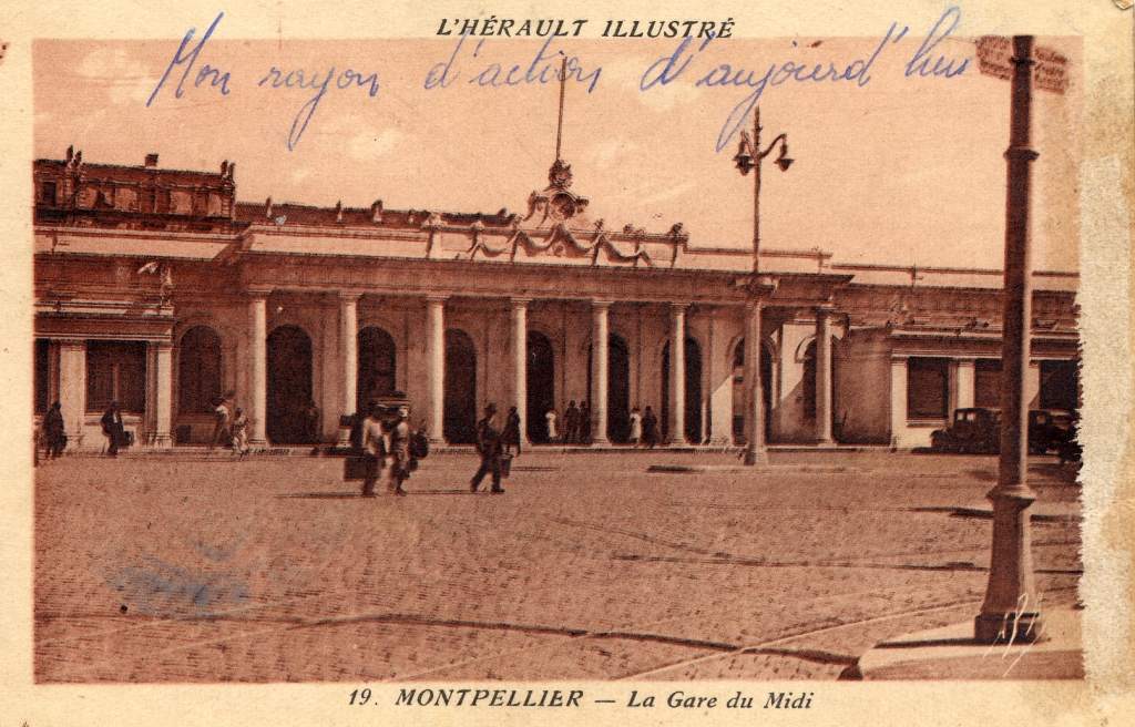 Gare Saint-Roch, vers 1900, 6Fi 210