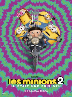 A l'affiche du cinéma de la Maison pour tous Louis Feuillade : Les minions 2 : il était une fois Gru