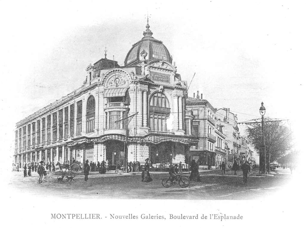 Galeries Lafayettes, Place de la Comédie, vers 1900, 6Fi 532