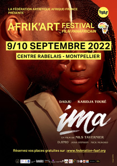 La ville de Montpellier soutient la 2ème édition du Festival Afrik'art Film qui se tient les 9 et 10 septembre 2022 au centre Rabelais