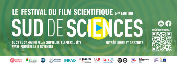 Sud de sciences, le festival du film scientifique du 23 au 27 novembre 2022