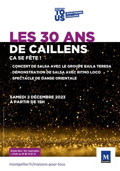 la Maison pour tous Jean-Pierre Caillens fête ses 30 ans !