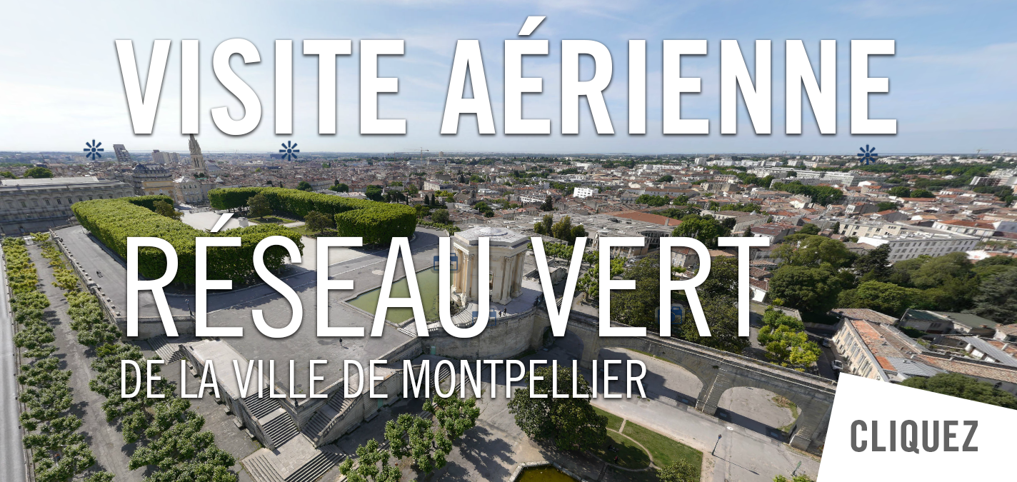 réseau vert Ville de Montpellier