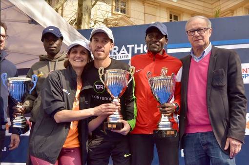A. HRIOUED et BM KARANJA, grands vainqueurs du Marathon de Montpellier