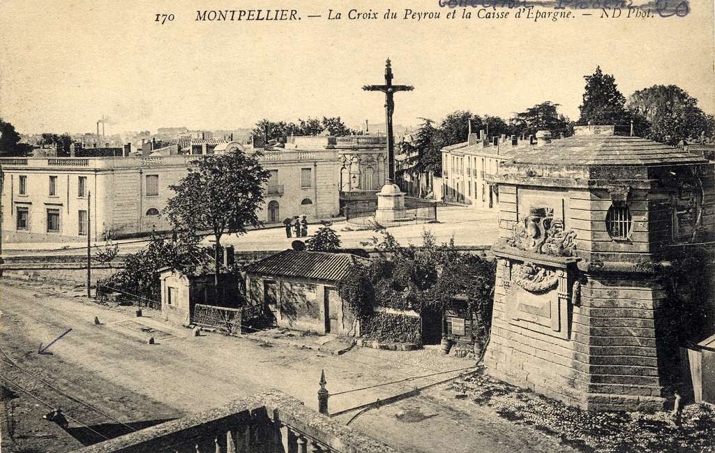 Croix du Peyrou, vers 1900, 6Fi 75