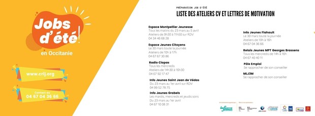 Participez au forum des jobs d'été mercredi 6 Avril 2022 à l'Hôtel de Ville de Montpellier 