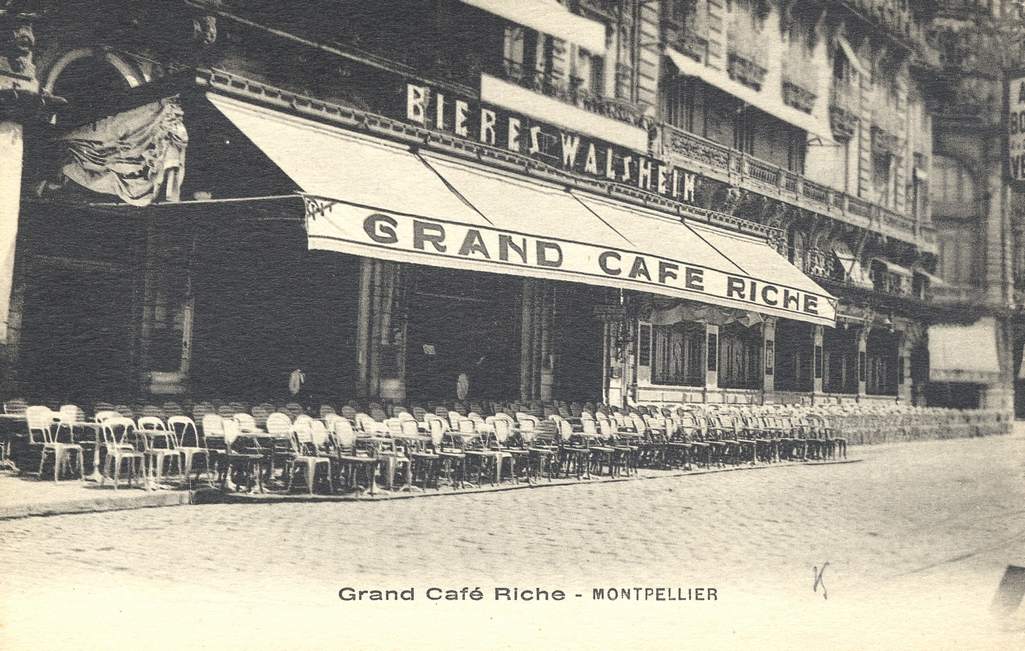 Grand café Riche, vers 1900, 6Fi282