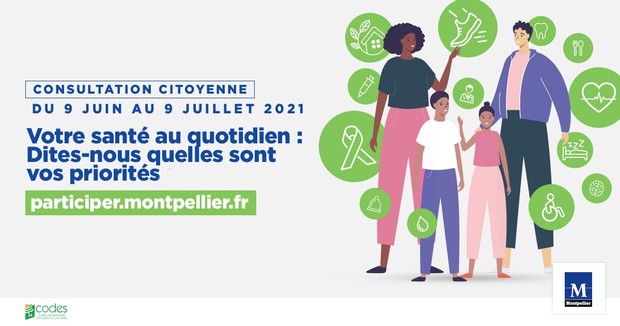  1er Contrat Local de Santé (CLS) à Montpellier, plus que deux semaines pour participer à la grande consultation citoyenne
