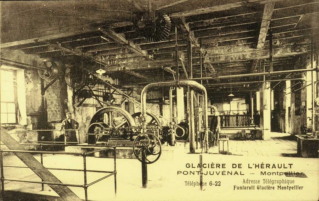 Glacière de l'Hérault, photographie autour de 1900. Archives de la ville de Montpellier