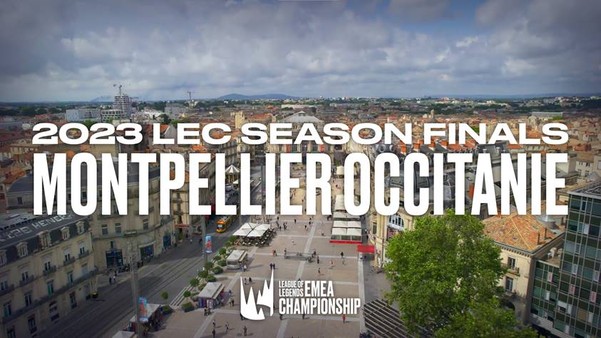 Montpellier accueille les « 2023 LEC Season Finals - Montpellier Occitanie » du 8 au 10/09/2023