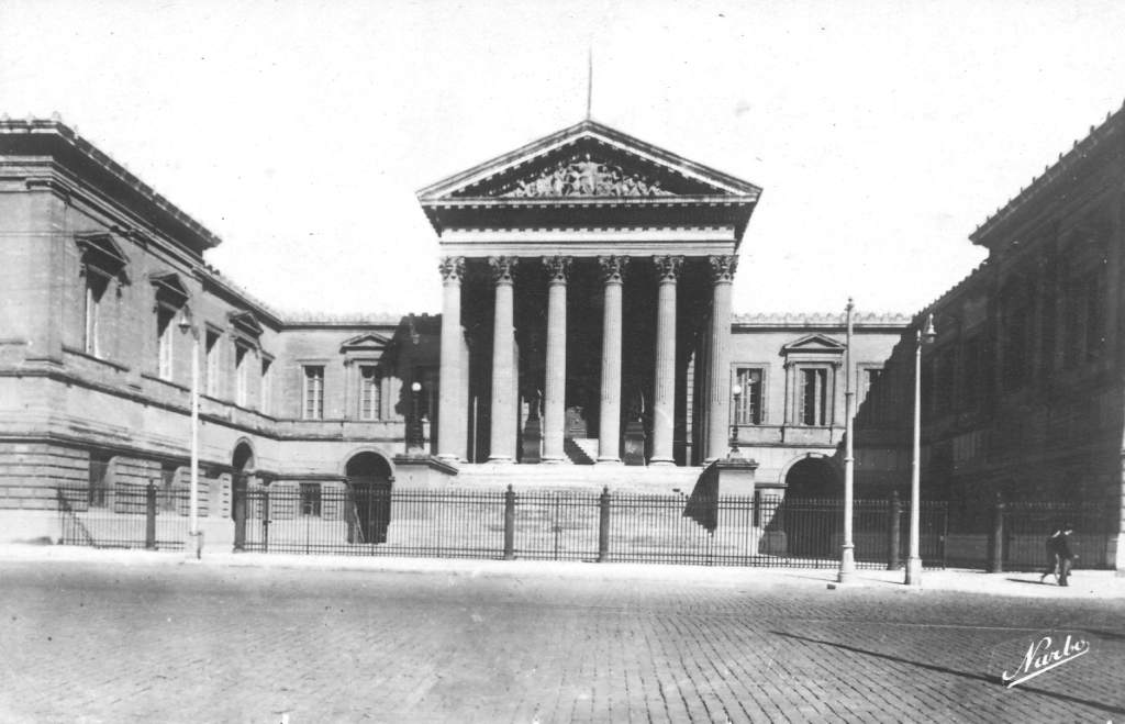 Palais de justice de Montpellier, vers 1900, 6Fi 33