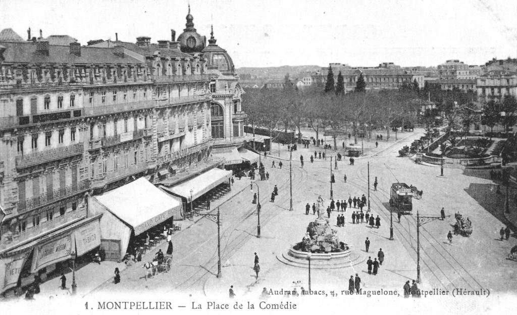 Place de la Comédie, vers 1900, 6Fi 566 