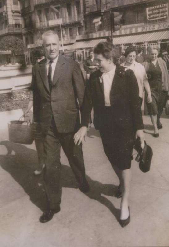 Lucie Février et son époux Georges Pascal, s.d. AMM, photographie, 42 S 16
