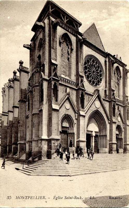 1867 Ouverture au culte de l'église Saint-Roch. AMM, 6Fi653
