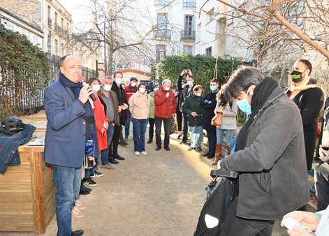 Inauguration de composteurs collectifs dans le quartier Figuerolles de Montpellier et à Cournonterral