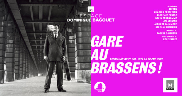 Inauguration de l'exposition Gare au Brassens le 26 octobre à l'espace Dominique Bagouet