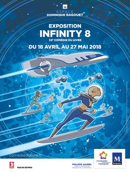 L'exposition Infinity 8 à l'espace Dominique Bagouet du 18 avril au 27 mai 2018  