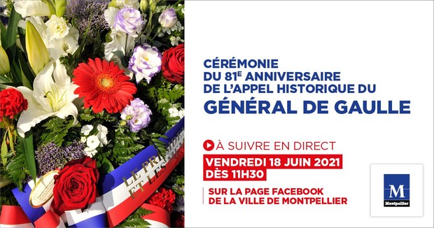 [EN LIGNE] Cérémonie du 81ème anniversaire de l'appel historique du Général de Gaulle