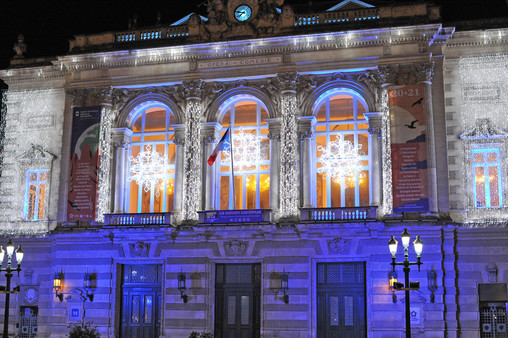 A l'occasion de la Journée Mondiale de l'Enfance, la Ville de Montpellier illuminera l'Opéra Comédie en bleu du 19 au 22 novembre