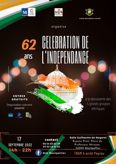 Célébration des 62 ans de l'indépendance de la Côte d'Ivoire.