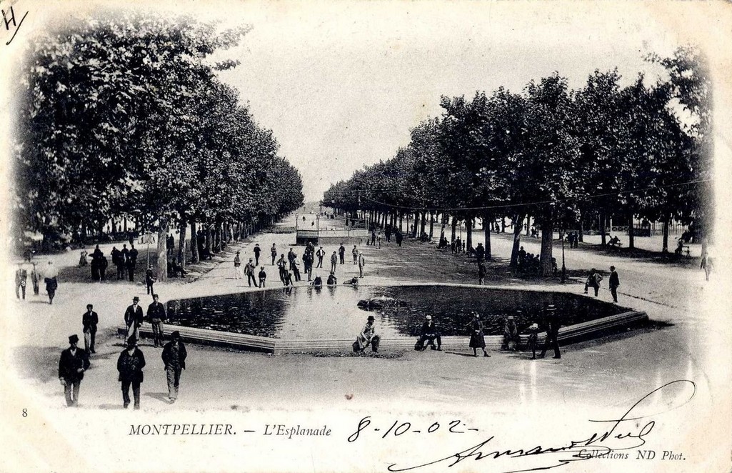 L'Esplanade, 1902. AMM, carte postale, 6Fi586